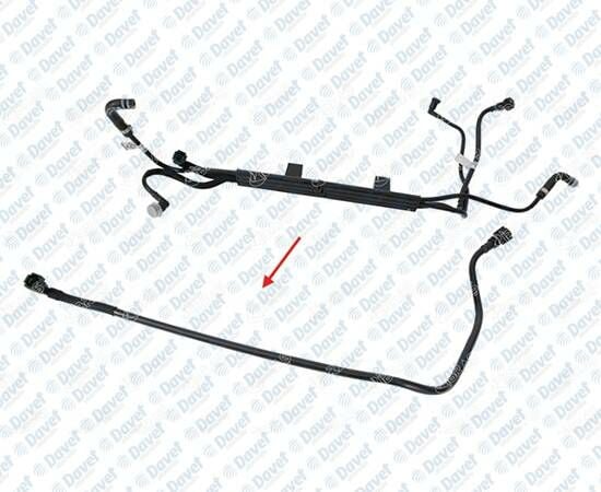 YAKIT HORTUMU FIAT YENI DOBLO 1.3 MULTIJET BRAKET HARIC
