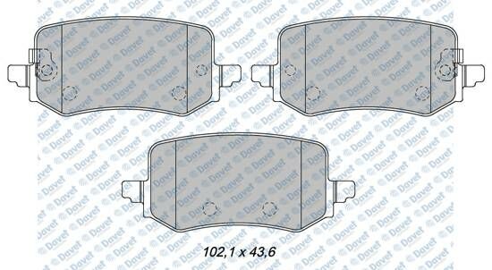 FREN BALATASI ARKA VWA 26487-26488-26489 HYUNDAI TUCSON NX4E NX4A 2020> KIA SPORTAGE V NQ5 2021>