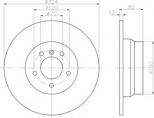 Fren Aynası Arka 3.0/d-4.4 M57N/62 E53 Bmw 2003-06