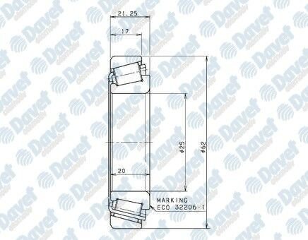 SANZIMAN RULMANI MASTER II MOVANO II EC35483NTN