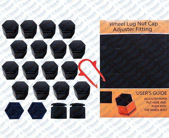 BIJON KAPAGI TAKIMI SIYAH Ø22 CIKARMA APARATI-SABITLEYICI STICKER UNIVERSAL ####