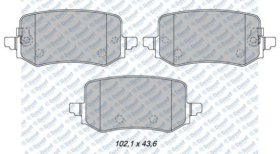 FREN BALATASI ARKA VWA 26487-26488-26489 HYUNDAI TUCSON NX4E NX4A 2020> KIA SPORTAGE V NQ5 2021>