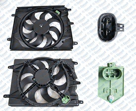 FAN MOTORU SU+KLIMA TEKLI FAN EGEA 1.4 BENZINLI 16V 95 PS