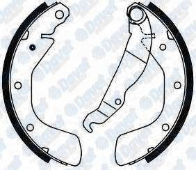 ARKA FREN BALATASI PABUCLU CORSA B 03-93-09-00 CORSA C 00-09 TIGRA 1.4-1.6 94-00 ASTRA F 92-> INCE