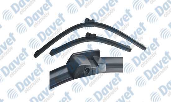 SILECEK SUPURGESI 650MM+450MM MUZ TIP BANANA TEFLONLU BMW 5 SERISI SEDAN F10 10 > GT F07 09 > TOURING F11 10 > 7 SERISI F01 F02 F04 08 >