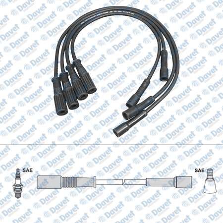 BUJI KABLOSU FIAT UNO 60S 8V 85>