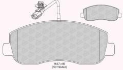 ON FREN BALATASI RENAULT MASTER III 10> OPEL MOVANO B 10>  NISSAN NV400 11> FISLI