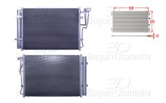 KLIMA RADYATORU 520X375X12 | HYUNDAI IX20 KIA VENGA 1.4 1.6 CRDI 10 > | WISCO