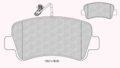 ARKA FREN BALATASI RENAULT MASTER III 10> OPEL MOVANO B 10> NISSAN NV400 11> FISLI TEK TEKER