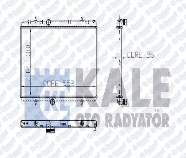SU RADYATORU PEUGEOT PARTNER TEPEE AL/PL/BRZ