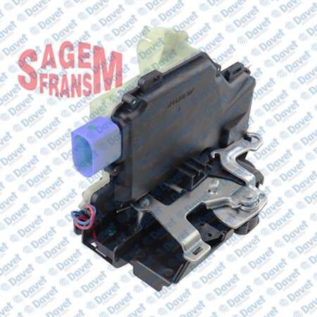 KAPI KILIDI MOTORLU SAG ON 8 PIN VOLKSWAGEN POLO 02 - 09 TRANSPORTER V 03 -12 SKODA FABIA 99 - 07