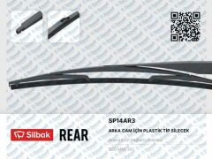 SILECEK SUPURGESI ARKA PLASTIK TIP 350MM C4 PICASSO-FOCUS II-GALAXY-COLT IV-P206-P406-KANGOO II-LAGU