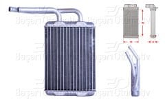 KALORIFER RADYATORU BRAZING 209X160 MM | RENAULT TWINGO 1 1.2 16V LPG 1993> | WISCO