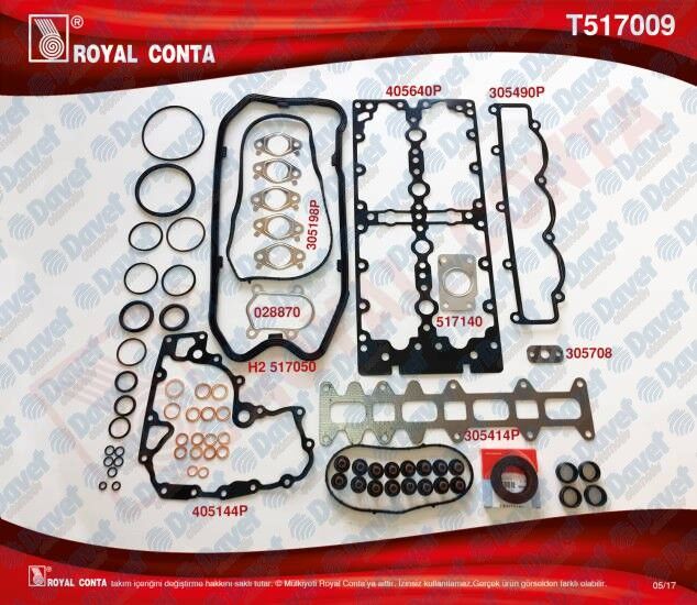 MOTOR TAKIM CONTA SKT KECELI SKC.SIZ FIAT DUCATO 2.3JTD
