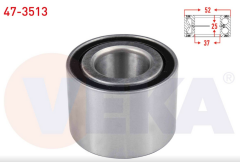 AKS RULMANI ARKA R9-R11-R19-CLIO I-II-III-MEGANE I-MODUS-TWINGO DACIA LOGAN 04=> (VKBA3525) (25X52X37)