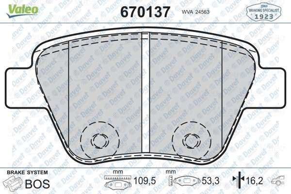 DISK FREN BALATA ARKA VOLKSWAGEN BEETLE 11>/CADDY 10>/EOS 2.0 10>/GOLF 08>12/JETTA 05>/TOURAN 03>/AUDI A1 1.4 12>/A1 QUATTRO 2.0 12>/A3 CABRIO 1.2/1.4/1.6/1.8/2.0/1.6D/1.9D/2.0D 08>/SEAT ALTEA 1.6 10>11/LEON 2.0/2.0D 05>/S