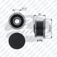 ALTERNATOR KASNAGI RULMANLI LOGAN II 01  MEGANE II III 08  TRAFIC II 06  MASTER II 06  1.9