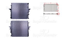 SU RADYATORU BRAZING AT 605X619X26 | RANGE ROVER SPORT4.2 08>. 4.4TD | WISCO