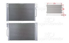 KLIMA RADYATORU 614X390X16 | OPEL INSIGNIA B 1.4 1.5 1.6 2.0CDTI 17 > | WISCO