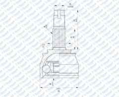 AKS KAFASI FIAT GRANDE PUNTO 1.3 MTJ   ####