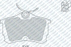 FREN BALATASI ARKA WVA 23527 HONDA ACCORD VI - VII 98-03