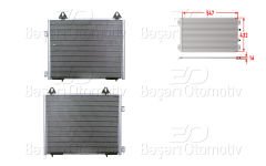 KLIMA RADYATORU 547X432X16 | ROVER FREELANDER1 97-01 | WISCO