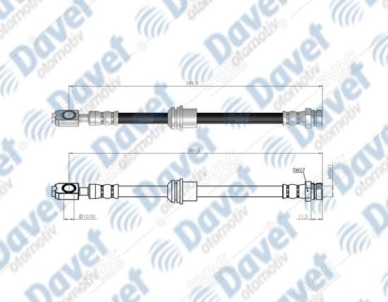 ON FREN HORTUMU VW TIGUAN 07-18 - AUDI Q3 12-18   ####