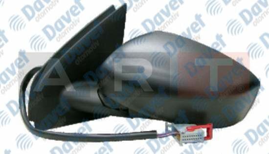 DIS DIKIZ AYNASI SOL FIAT STILO 01-07 ELEKTRIKLI ISITMALI ASTARLI SENSORLU KOR NOKTALI   ####