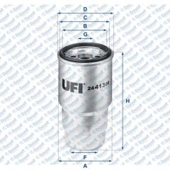 YAKIT FILTRESI TOYOTA COROLLA 1.4L 1NDTV NDE120 04-06 NDE180 12-18 / VERSO 2.2L 2ADFTV AUR10 06-08 / AVENSIS 2.0L CDT220 ADT250 99-08 / YARIS 1.4L NLP90 06-10 / MAZDA 6 GG GY 02-07 626 TD 98-01