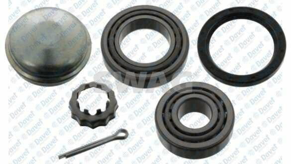 ARKA TEKER RULMANI KIT  A4 A100 A90 A80 CADDY II 77>92
