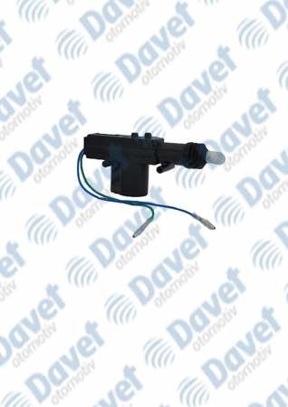 MERKEZI KAPI KILIT MOTORU 2 KABLOLU UNIVERSAL ARKA DKS M131