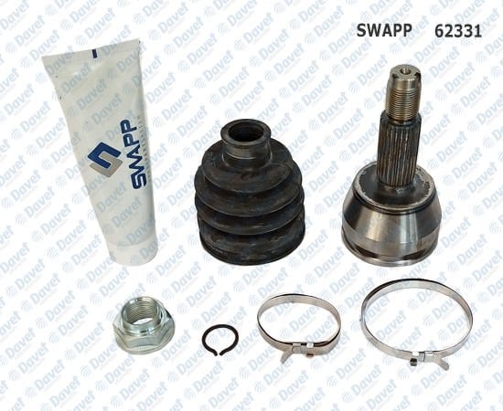 AKS KAFASI DIS FIESTA IV 1.3 95>02 FORD KA 1.3 96>02 MAZDA 121 III 1.3 96>03   DIS FREZE:25 IC FREZE:20 CONTA CAPI:56.4 BOY:137.5 mm