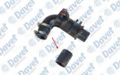 TURBO BORUSU HORTUMU 3 KAT POLYESTER KULLANILMISTIR 35MM X 5 CM MEGANE II - CLIO II - KANGOO I - LOGAN I - SANDERO I - NISSAN KUBISTAR 1.5 DCI
