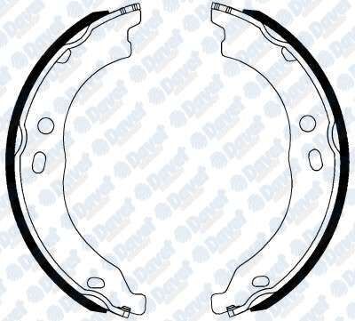 EL FREN BALATASI PABUC DUCATO 2.0D-2.2D-2.3D-3.0D 06-> JUMPER 2.2HDI-3.0HDI 06-> BOXER 06->