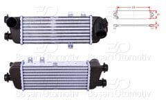 TURBO RADYATORU (INTERCOOLER) 315X127X64 | HYUNDAI i30 (FD) 1.6 CRDi 07-11 KIA CEED HB (ED) 1.6 CRDi 06-12 PRO CEED (ED) 1.6 CRDi 08-12 | WISCO