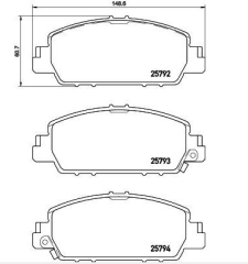 ON FREN BALATASI  HONDA : HRV 1.5 1.6 IDTEC 2015>>  )