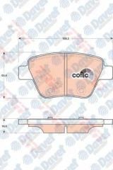 ARKA FREN BALATASI LEON-CADDY-OCTAVIA 1.4TSI/1.6/1.8TSI/1.9TDI/2.0 09/04>