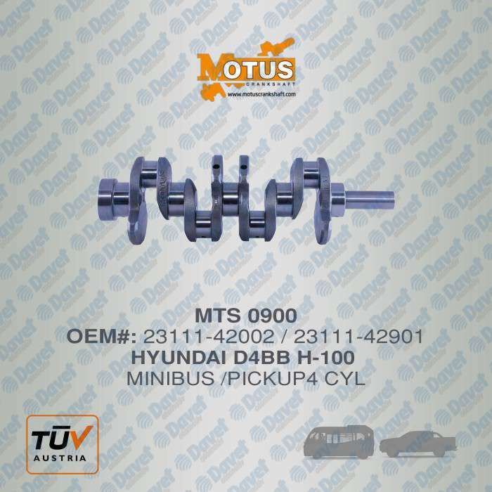 KRANK MILI H100 MINIBUS-L200 KMY 96-> -L300 87->