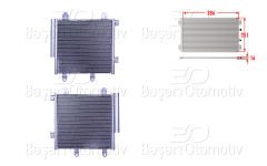 KLIMA RADYATORU 386X351X16 | CITROEN C1 108 AYGO 1.0 1.2VTI 14> | WISCO