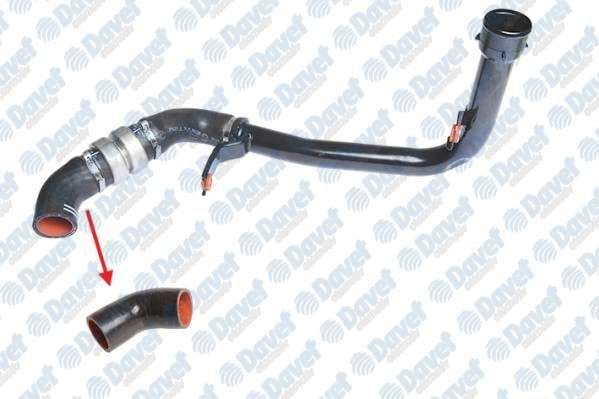 TURBO INTERCOLLER HORTUMU UCTAKI KUCUK BOXER III-JUMPER III 2.2HDI E5 12-> DUCATO III 2.3JTD 12->