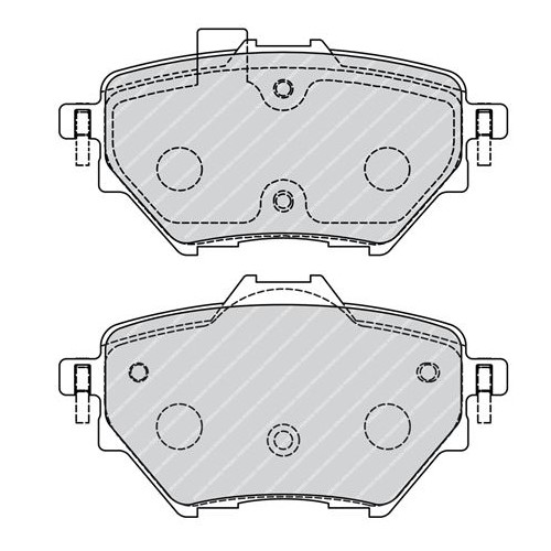 ARKA FREN BALATASI OPEL ASTRA 21> COMBO 18> GRANDLAND 17> MOKKA 20> CITROEN C4 18> C4 22> BERLINGO 18> PEUGEOT PARTNER RIFTER P308 P508 P3008 P408 DS4