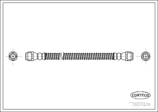Fren Hortumu | Touareg Vw | CORTECO