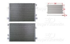 KLIMA RADYATORU 568X391X16 | DACIA LOGAN SANDERO 1.5 DCI 1.6  05 > DUSTER 10 | WISCO