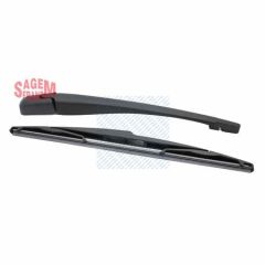 SILECEK KOLU VE SUPURGESI ARKA 350 MM  P206 96 -> 08 P207 06 -> 12