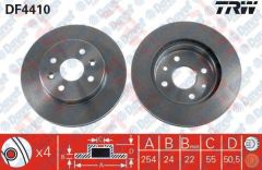 ON FREN DISKI AYNASI 253 mm  KIA RIO 02-05