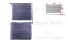KLIMA RADYATORU 610X520X16 | BMW X5. E70. XDRIVE F15. M F85. X6 E71. E72. F16. M F86 09-19 4.4I 32V 3.0DI | WISCO
