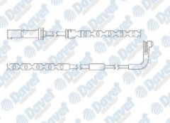 FREN IKAZ KABLOSU BMW X5 X6 04/07> ARKA   ####