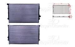 SU RADYATORU MEKANIK MT-AT 650X433 MM | VW GOLF7 PASSAT AUDI A3 TT SEAT LEON 1.8 TSI 2.0 1.8 TFSI 2.0 TFSI 2.0 GTI 2.0 CUPRA 13 > | AUTOLUX