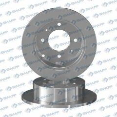 FREN DISKI ARKA 262mm HYUNDAI MATRIX FC 1.5 CRDi SONATA III-IV EF 2.0 16V 93-04 ABS`li araclar icin