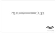 Fren Hortumu Arka Sol-Sağ 361mm R60/61 Mini